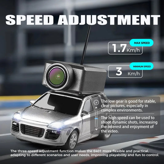 Wltoys 6401 1/64 FPV First Person View mini RC Car 2.4GHz Gyroscope Remote Control Car with HD Camera Racing Toy for Kids&amp;Adult